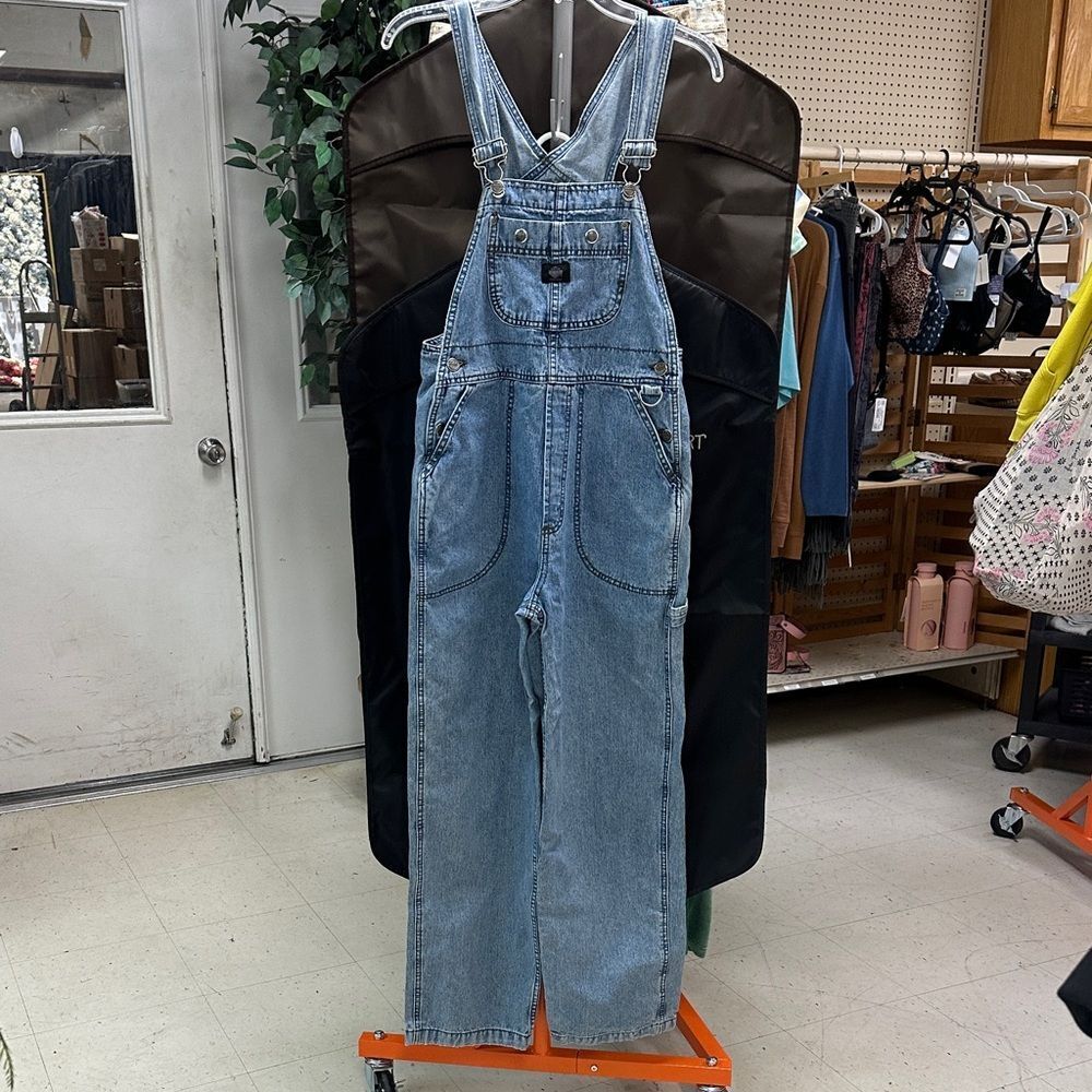 Harley-Davidson Women's Classic Blue Jeans Overalls